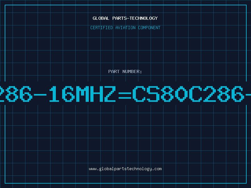 Aviation Part 80286-16MHz=CS80C286-16