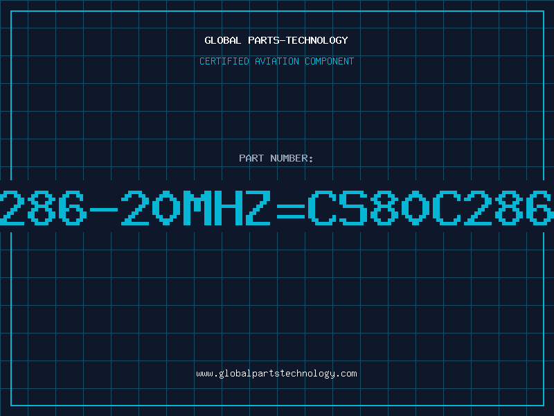 Aviation Part 80286-20MHz=CS80C286-2