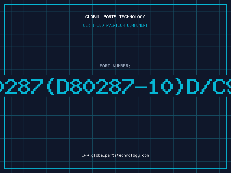 Aviation Part 80287(D80287-10)D/C92