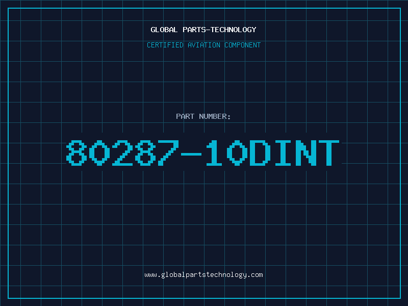 Aviation Part 80287-10DINT