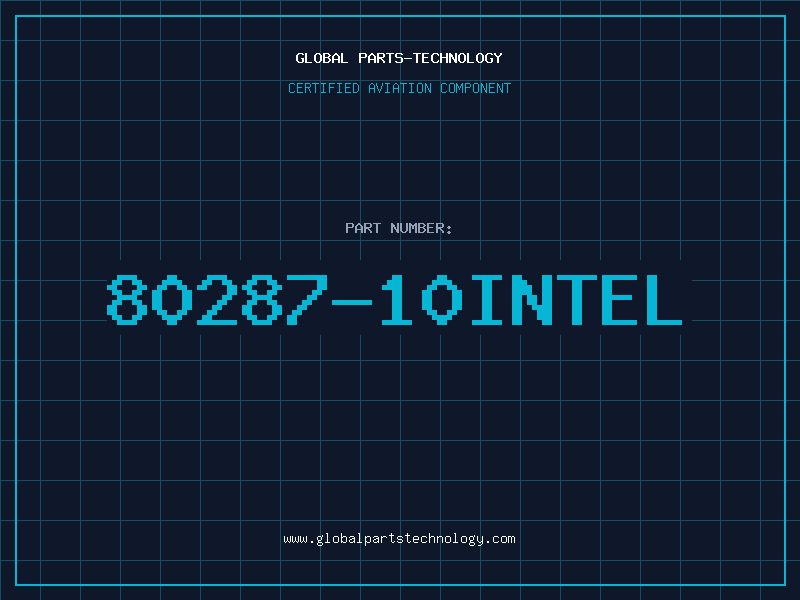 Aviation Part 80287-10INTEL