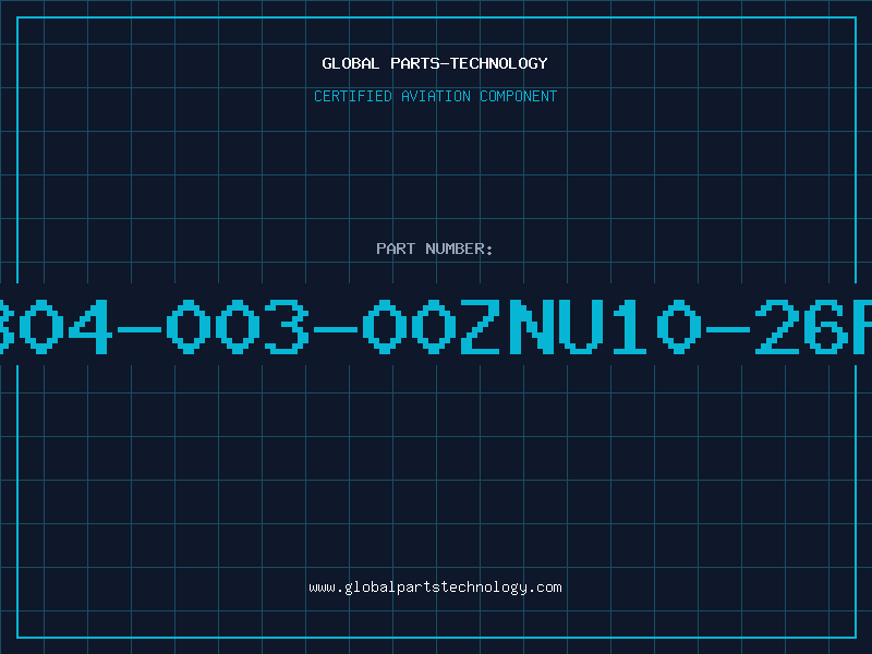Aviation Part 804-003-00ZNU10-26P