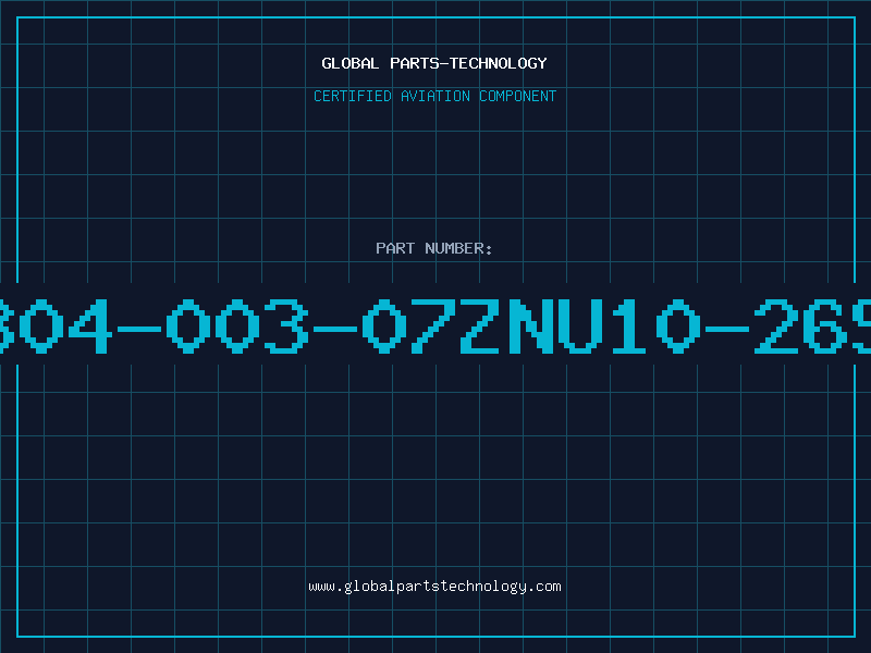 Aviation Part 804-003-07ZNU10-26S