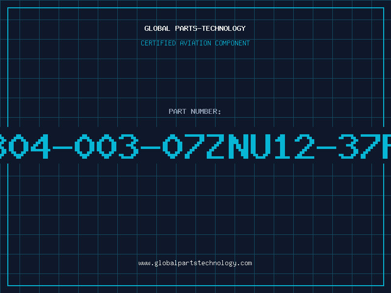 Aviation Part 804-003-07ZNU12-37P