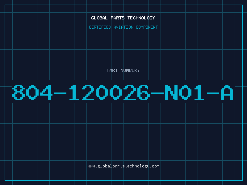 Aviation Part 804-120026-N01-A
