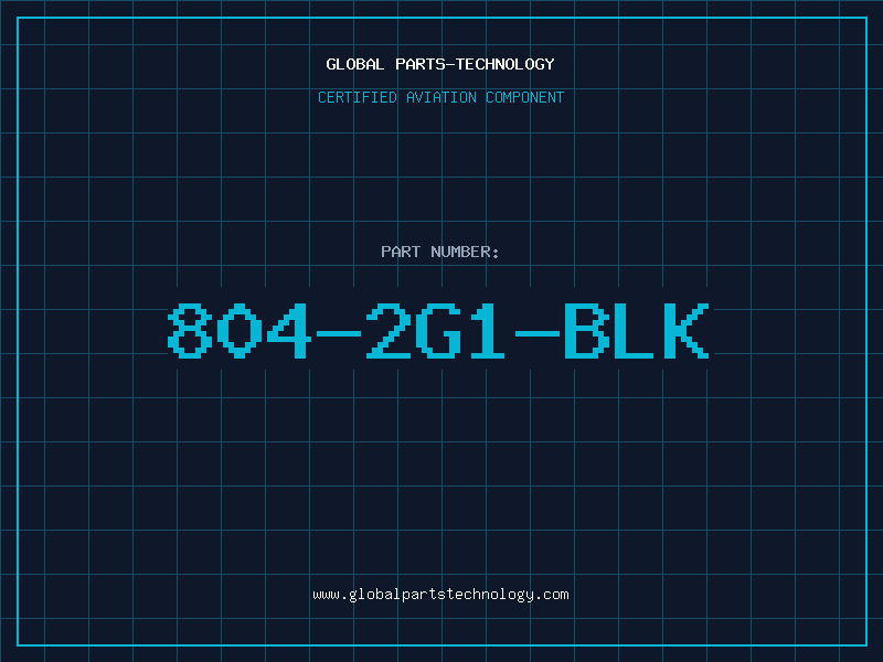 Aviation Part 804-2G1-BLK
