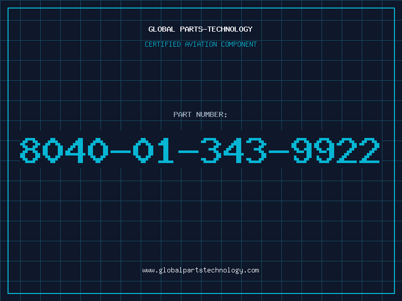 Aviation Part 8040-01-343-9922