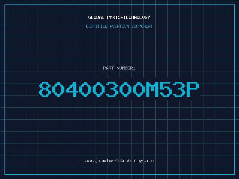 Aviation Part 80400300M53P