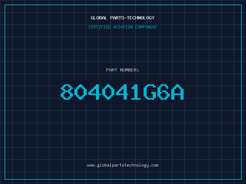 Aviation Part 804041G6A