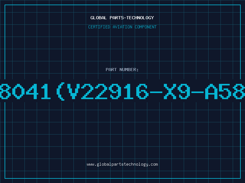 Aviation Part 8041(V22916-X9-A58