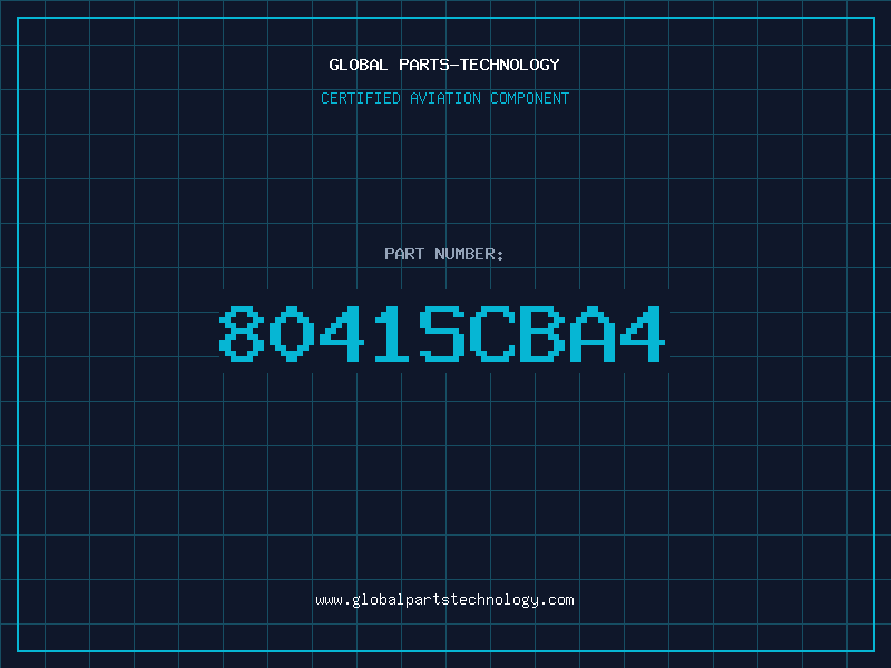 Aviation Part 8041SCBA4