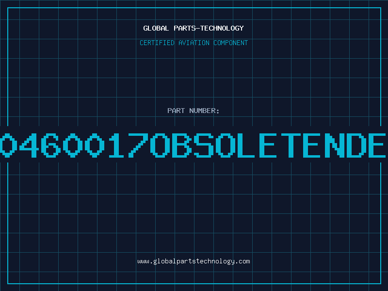 Aviation Part 80460017OBSOLETENDES