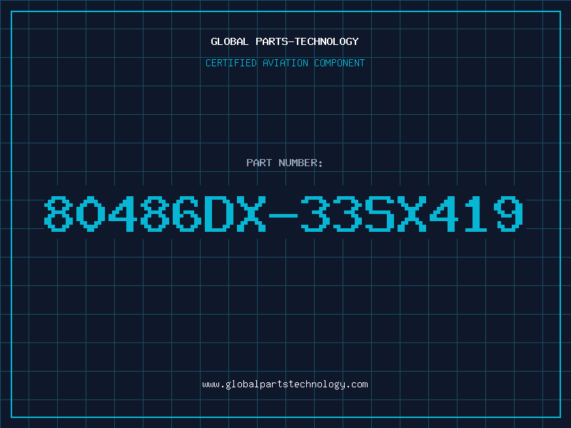 Aviation Part 80486DX-33SX419