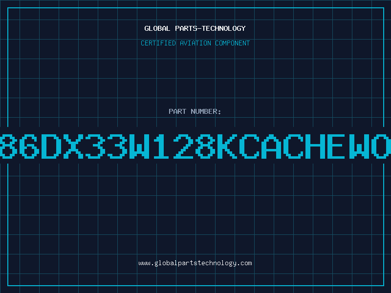 Aviation Part 80486DX33W128KCACHEWOCPU
