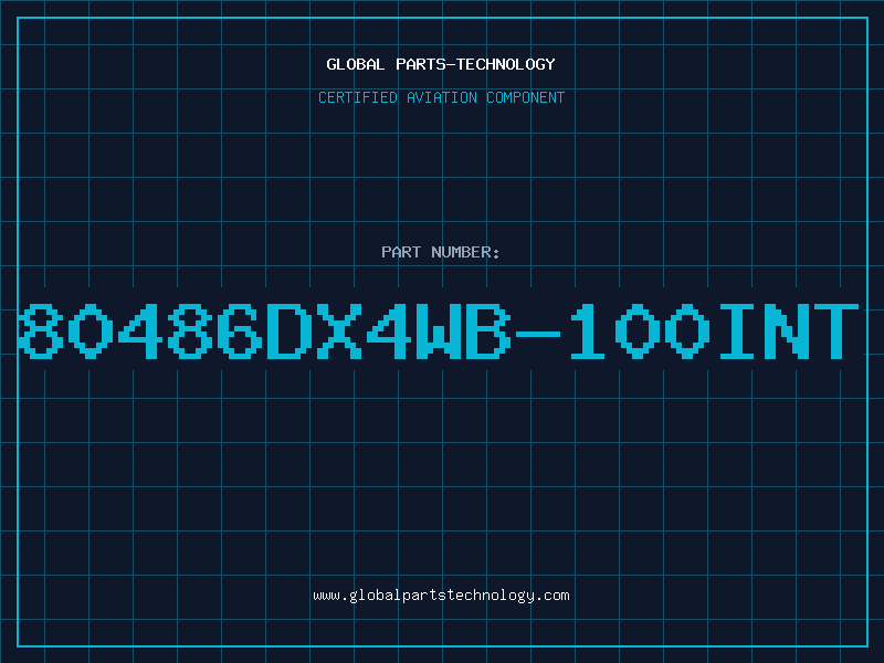 Aviation Part 80486DX4WB-100INT