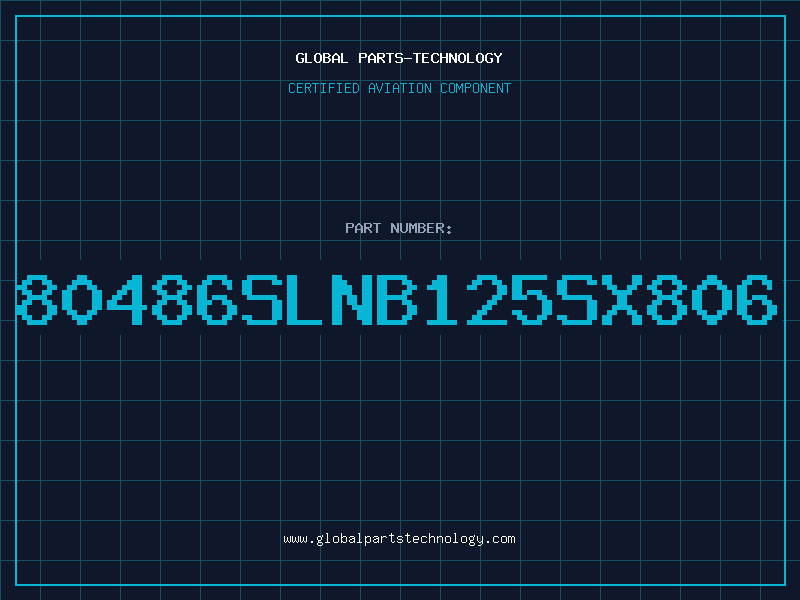 Aviation Part 80486SLNB125SX806