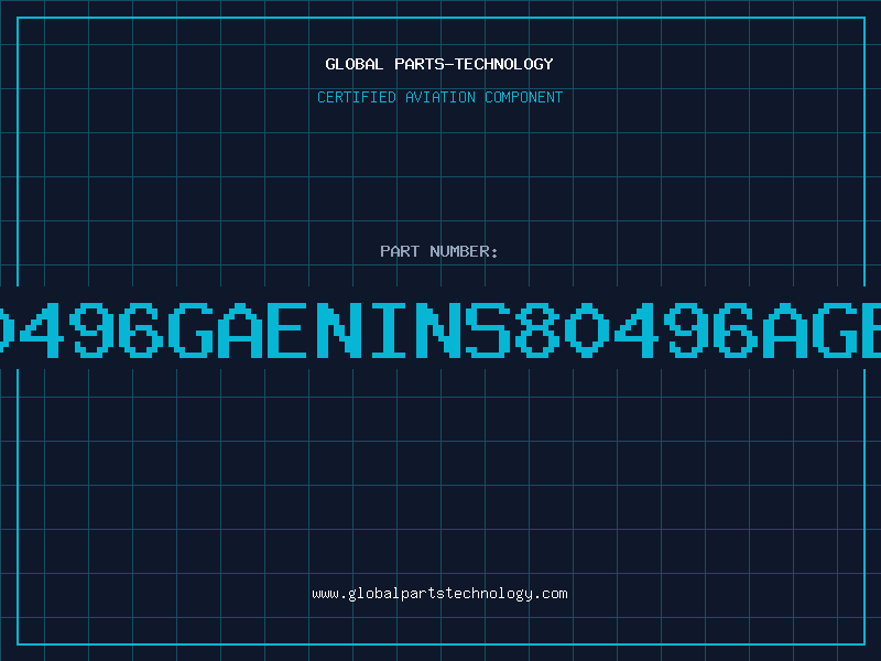 Aviation Part 80496GAENINS80496AGEN