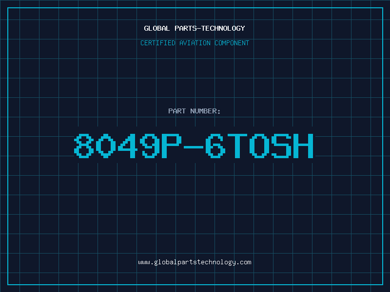 Aviation Part 8049P-6TOSH