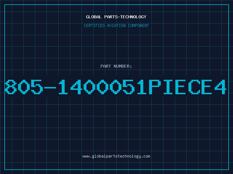 Aviation Part 805-1400051PIECE4