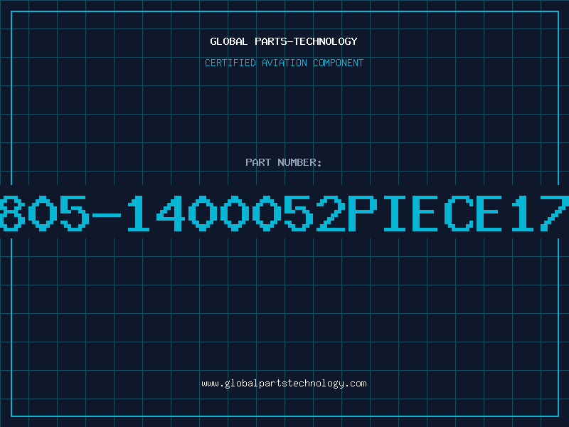Aviation Part 805-1400052PIECE17
