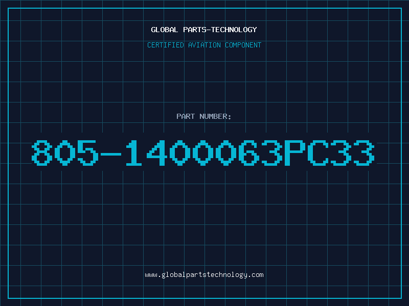 Aviation Part 805-1400063PC33