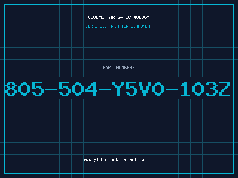 Aviation Part 805-504-Y5V0-103Z
