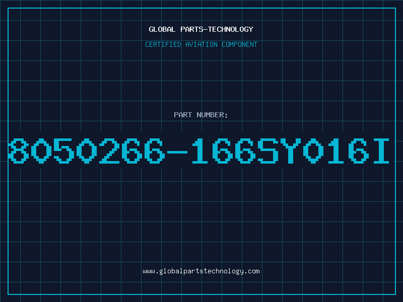 Aviation Part 8050266-166SY016I