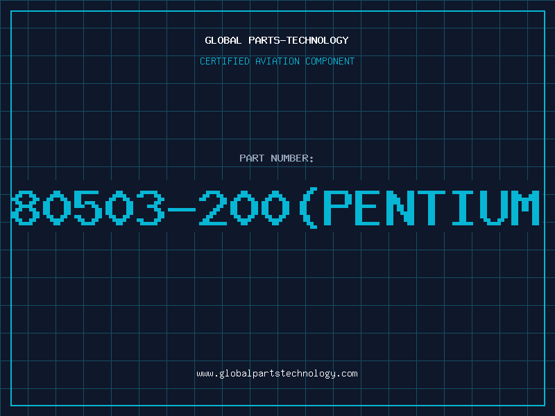 Aviation Part 80503-200(PENTIUM
