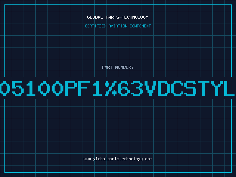 Aviation Part 805100PF1%63VDCSTYLE