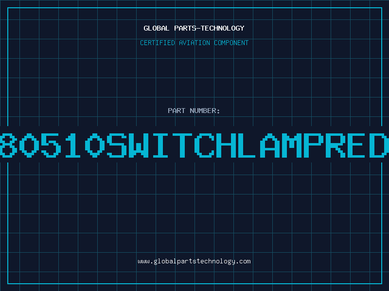 Aviation Part 80510SwitchLampRed