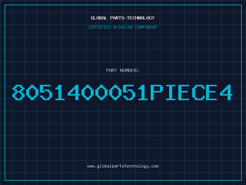 Aviation Part 8051400051PIECE4