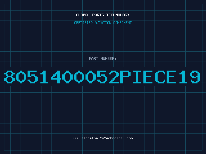 Aviation Part 8051400052PIECE19