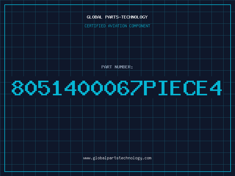 Aviation Part 8051400067PIECE4