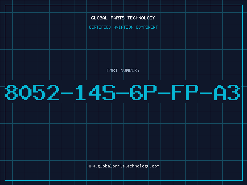 Aviation Part 8052-14S-6P-FP-A3