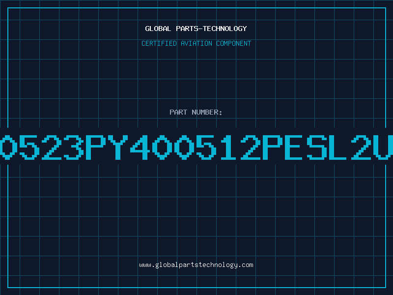 Aviation Part 80523PY400512PESL2U6