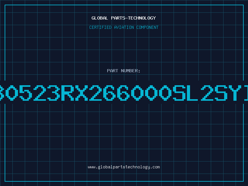 Aviation Part 80523RX266000SL2SYI