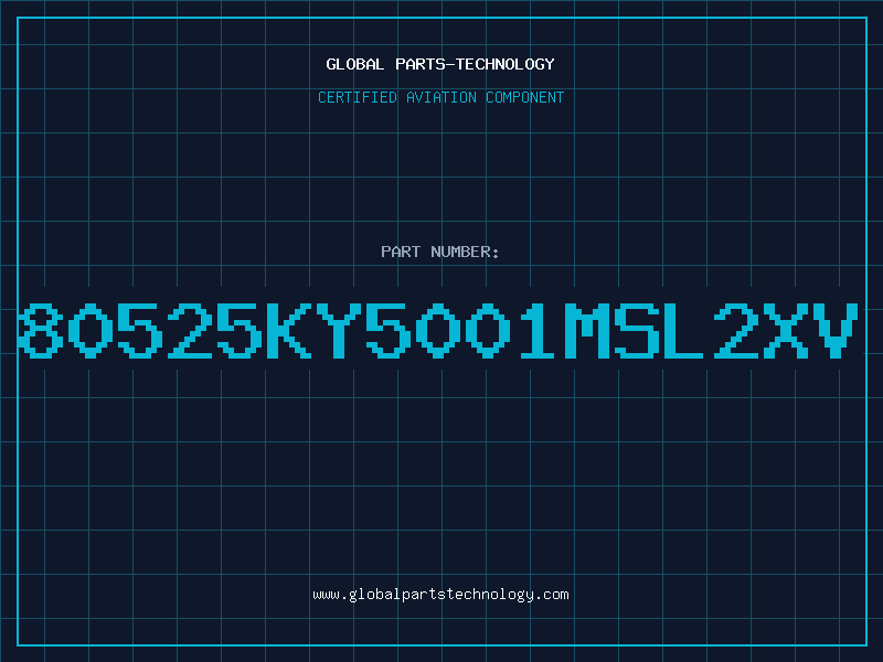 Aviation Part 80525KY5001MSL2XV