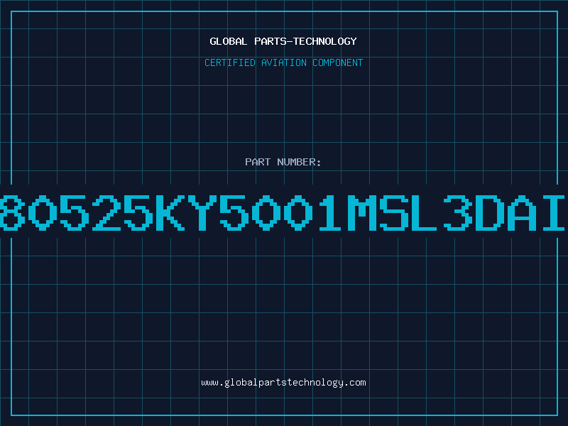 Aviation Part 80525KY5001MSL3DAI