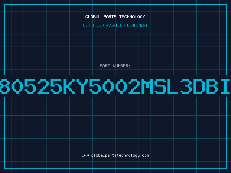 Aviation Part 80525KY5002MSL3DBI