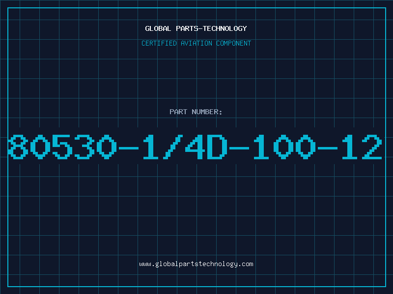 Aviation Part 80530-1/4D-100-12