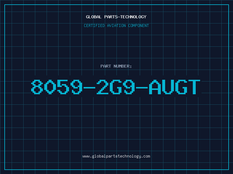 Aviation Part 8059-2G9-AUGT