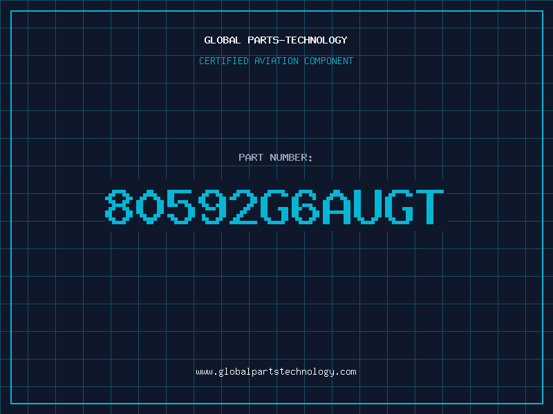 Aviation Part 80592G6AUGT