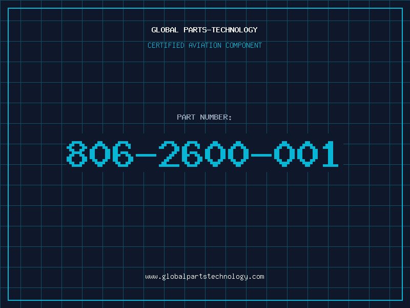 Aviation Part 806-2600-001