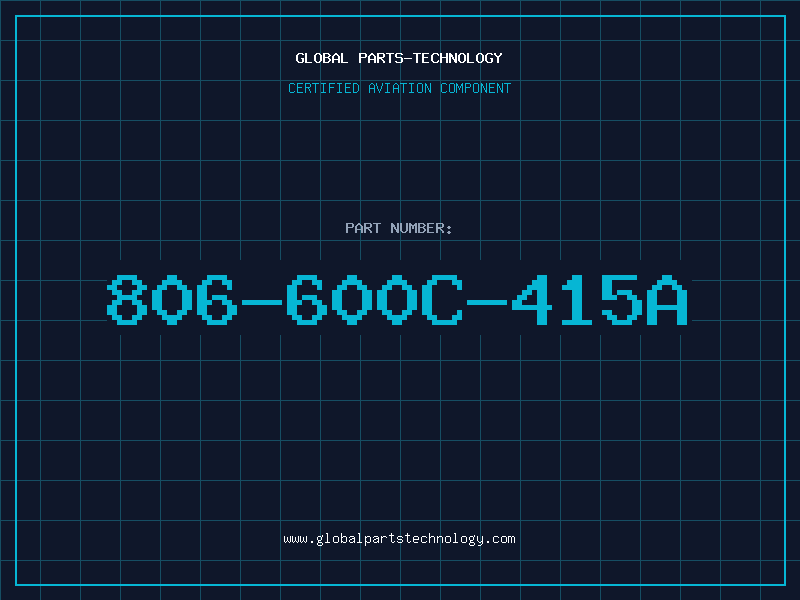 Aviation Part 806-600C-415A