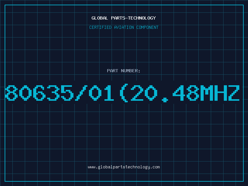Aviation Part 80635/01(20.48MHZ