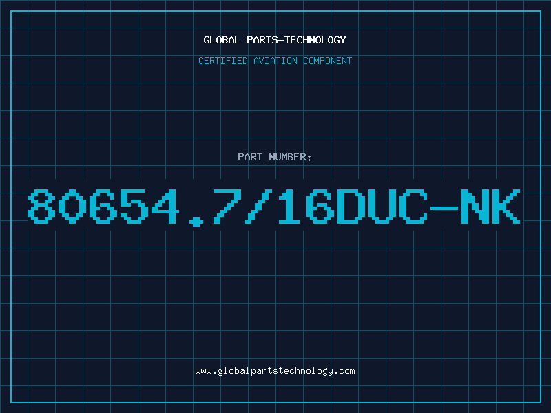 Aviation Part 80654.7/16DUC-NK