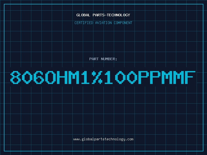 Aviation Part 806Ohm1%100PPMMF