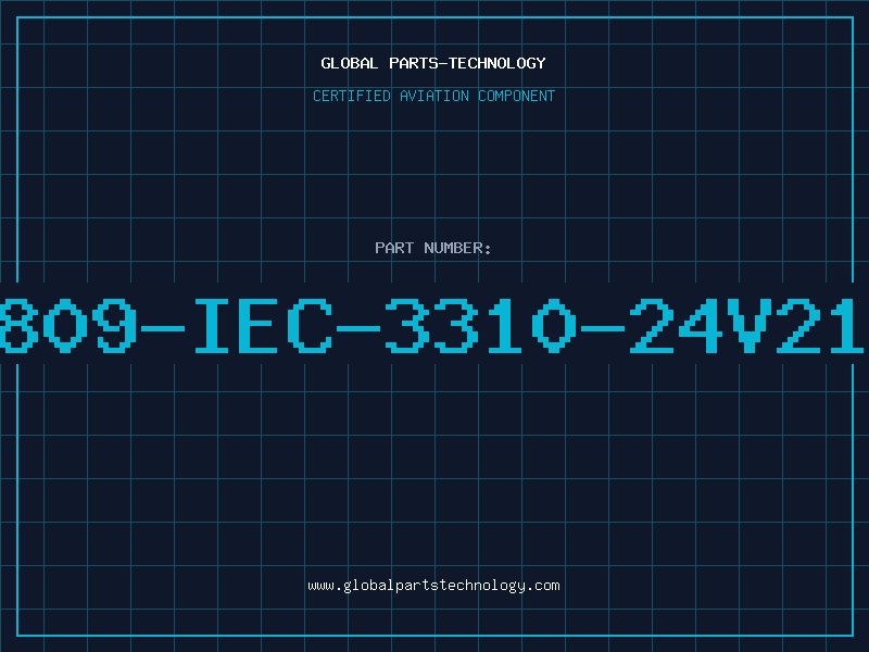 Aviation Part 809-IEC-3310-24V21