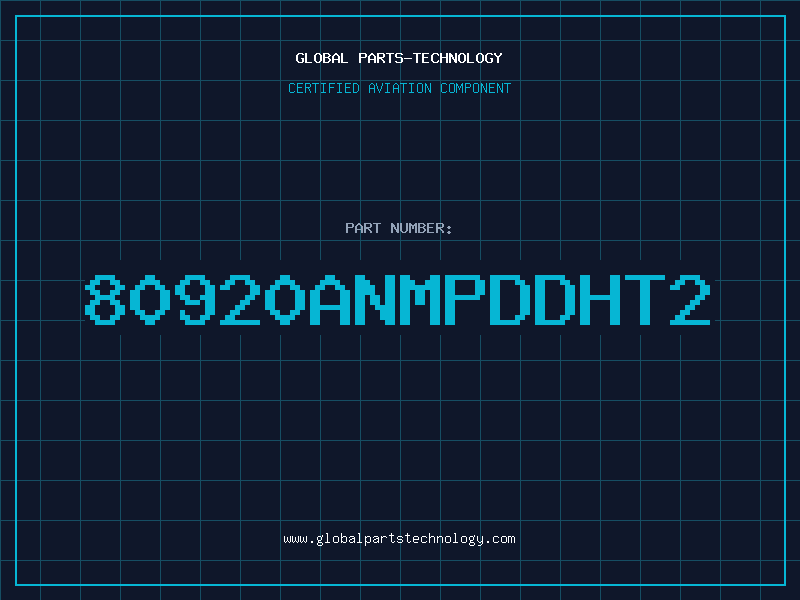 Aviation Part 80920ANMPDDHT2