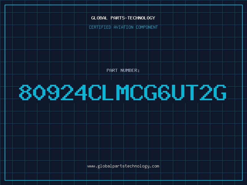 Aviation Part 80924CLMCG6UT2G